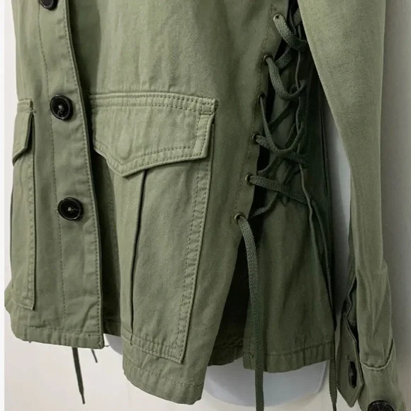 Tory Burch utility jacket EUC - Picture 2 of 5